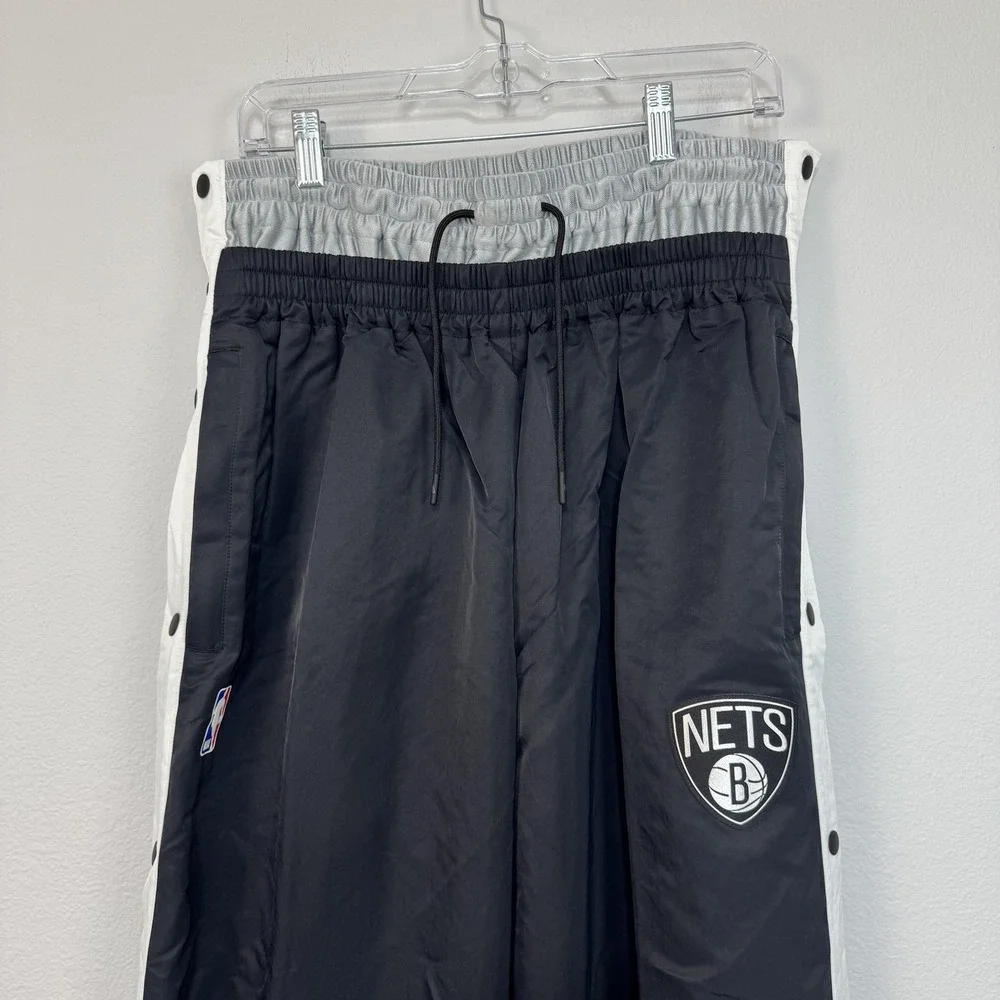 Nike‎ Ambush TearawayBrooklyn Nets Pants Womens Large Black White NBA Basketball